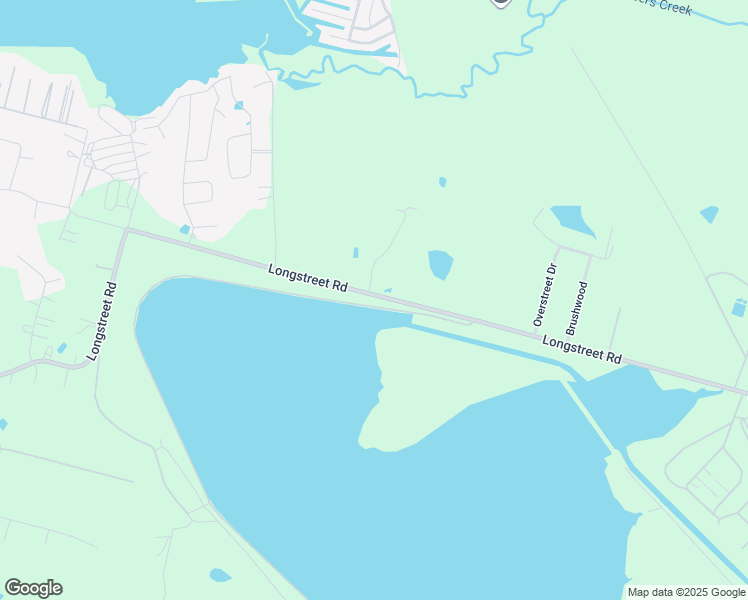 map of restaurants, bars, coffee shops, grocery stores, and more near 12570 Longstreet Road in Willis