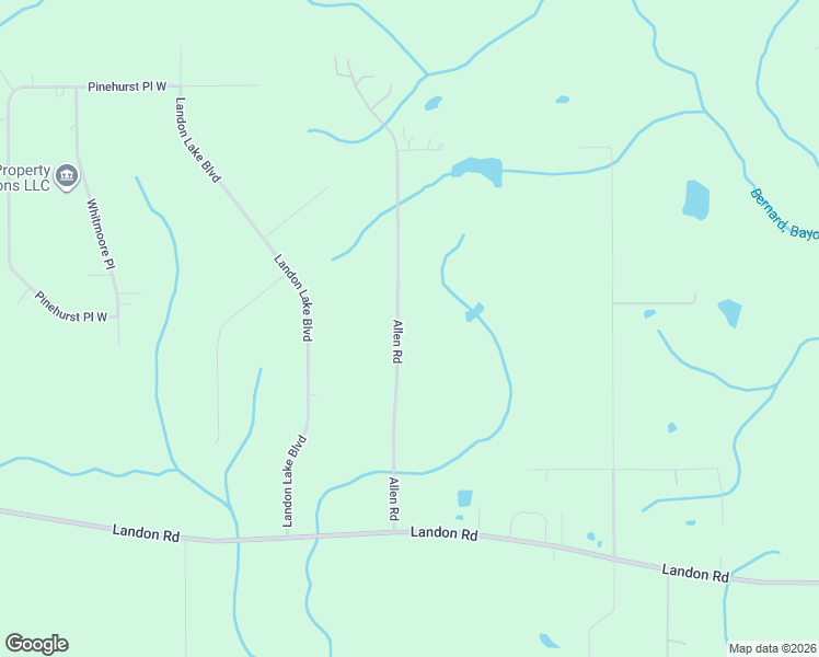 map of restaurants, bars, coffee shops, grocery stores, and more near 11576 Bayou Bernard Road in Gulfport