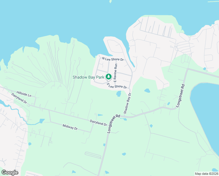 map of restaurants, bars, coffee shops, grocery stores, and more near 13143 South Lee Shore Drive in Willis