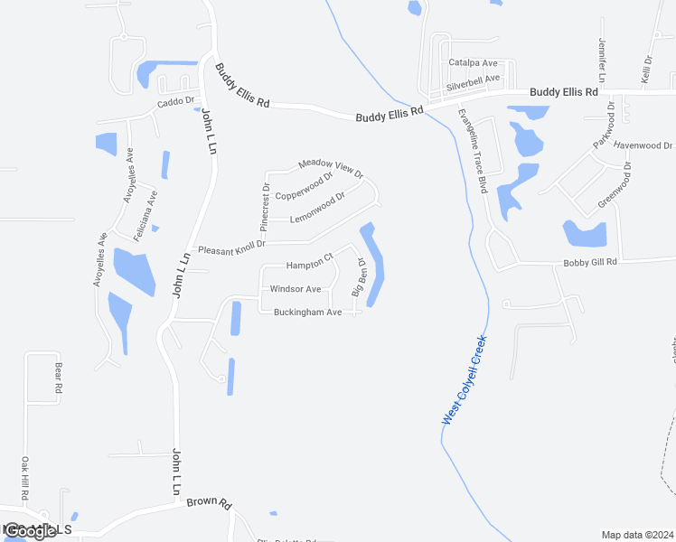 map of restaurants, bars, coffee shops, grocery stores, and more near 26064 Wimbledon Drive in Denham Springs