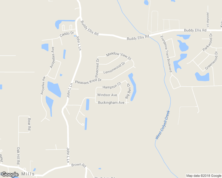 map of restaurants, bars, coffee shops, grocery stores, and more near 11384 Hampton Court in Denham Springs