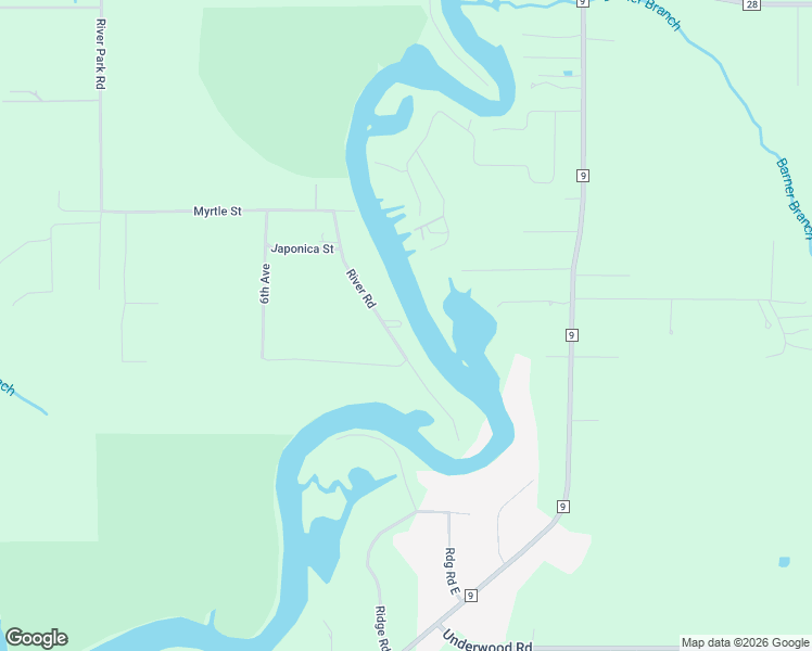 map of restaurants, bars, coffee shops, grocery stores, and more near 15270 River Road in Fairhope