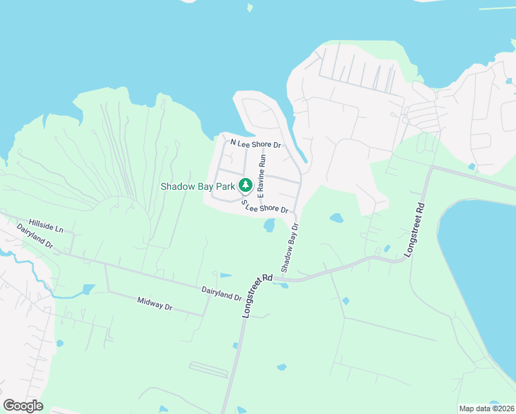 map of restaurants, bars, coffee shops, grocery stores, and more near 13143 South Lee Shore Drive in Willis