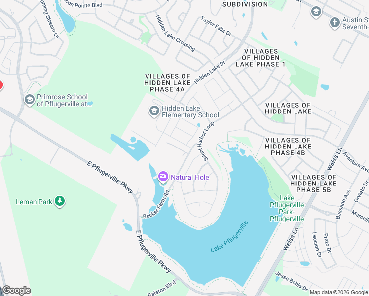 map of restaurants, bars, coffee shops, grocery stores, and more near 3703 Texel Lane in Pflugerville