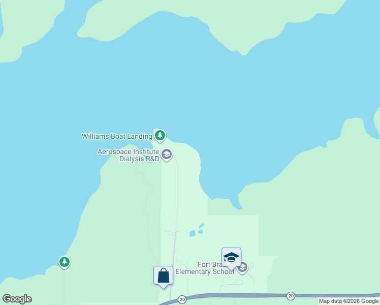 map of restaurants, bars, coffee shops, grocery stores, and more near 1052 Williams Landing Road in Tallahassee