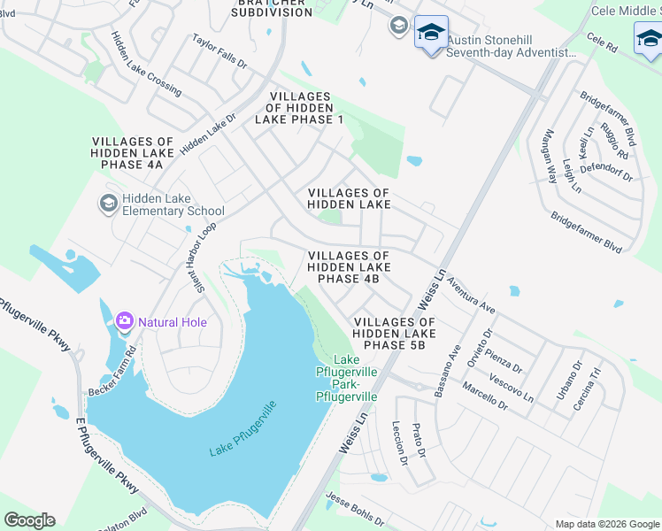 map of restaurants, bars, coffee shops, grocery stores, and more near 18344 Masi Loop in Pflugerville