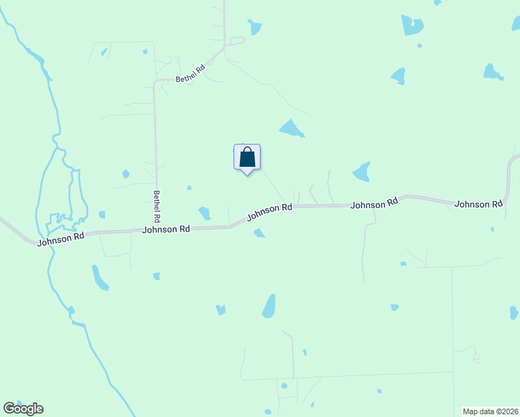 map of restaurants, bars, coffee shops, grocery stores, and more near 26030 Johnson Road in Montgomery