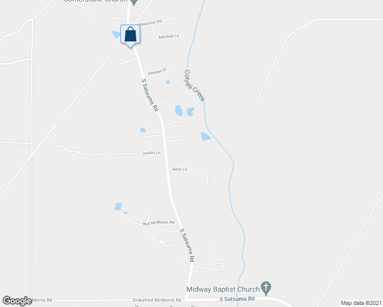 map of restaurants, bars, coffee shops, grocery stores, and more near 17700 Jack Vaughn Road in Livingston