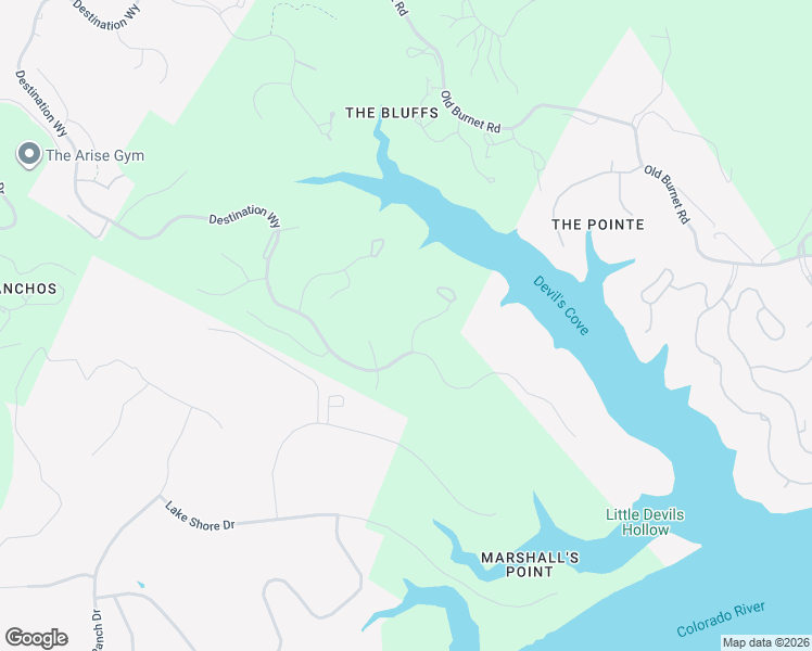 map of restaurants, bars, coffee shops, grocery stores, and more near 18604 Expedition trail in Jonestown