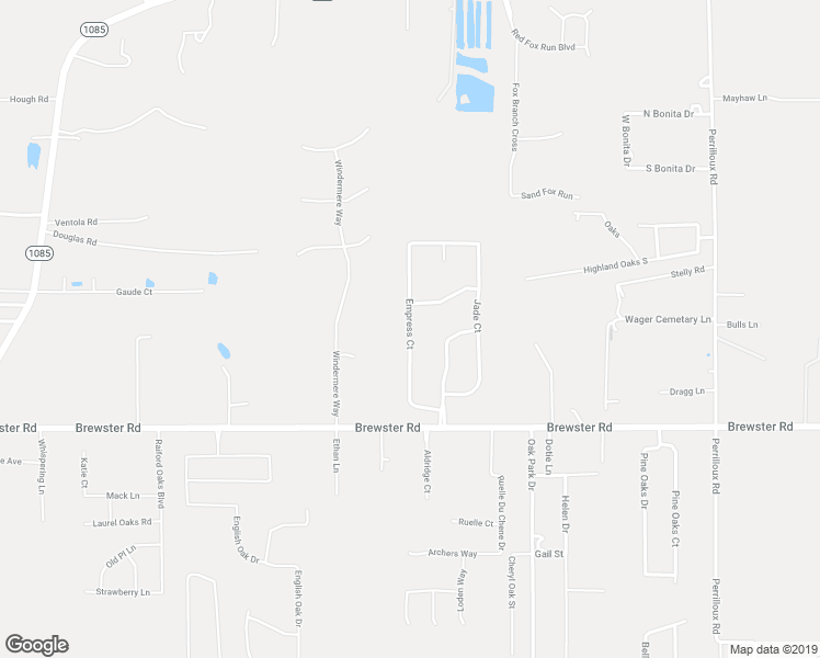 map of restaurants, bars, coffee shops, grocery stores, and more near Empress Court in Madisonville