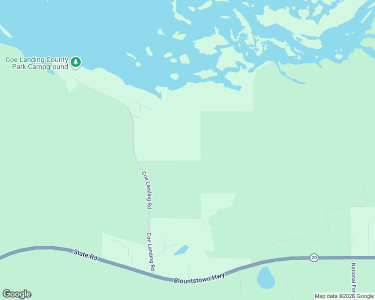 map of restaurants, bars, coffee shops, grocery stores, and more near 495 Coe Landing Road in Tallahassee