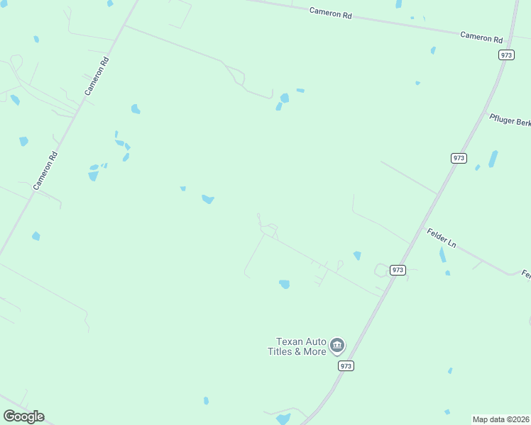 map of restaurants, bars, coffee shops, grocery stores, and more near 23 Farm to Market Road 973 in Coupland