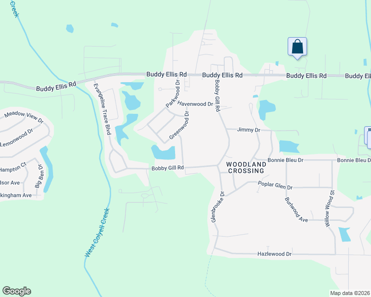 map of restaurants, bars, coffee shops, grocery stores, and more near 26297 Holly Ridge Drive in Denham Springs