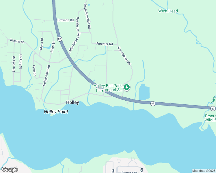 map of restaurants, bars, coffee shops, grocery stores, and more near 3868 Florida 87 in Navarre