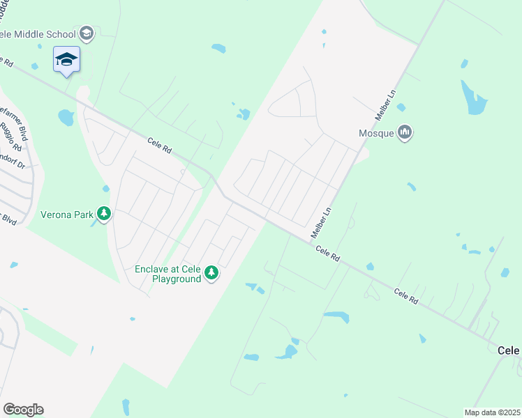 map of restaurants, bars, coffee shops, grocery stores, and more near 17725 Shafer Drive in Pflugerville