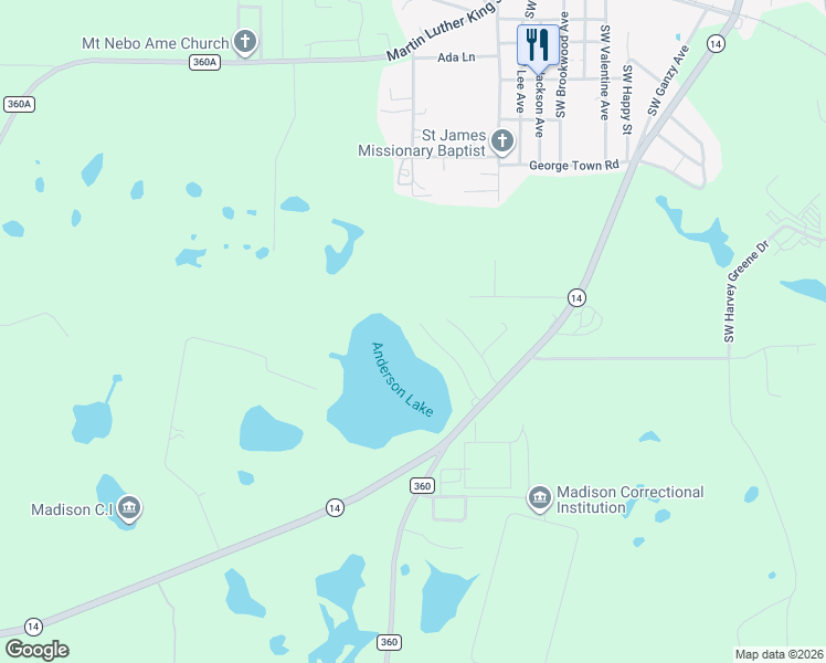 map of restaurants, bars, coffee shops, grocery stores, and more near 291 Southwest Anderson Pond Way in Madison