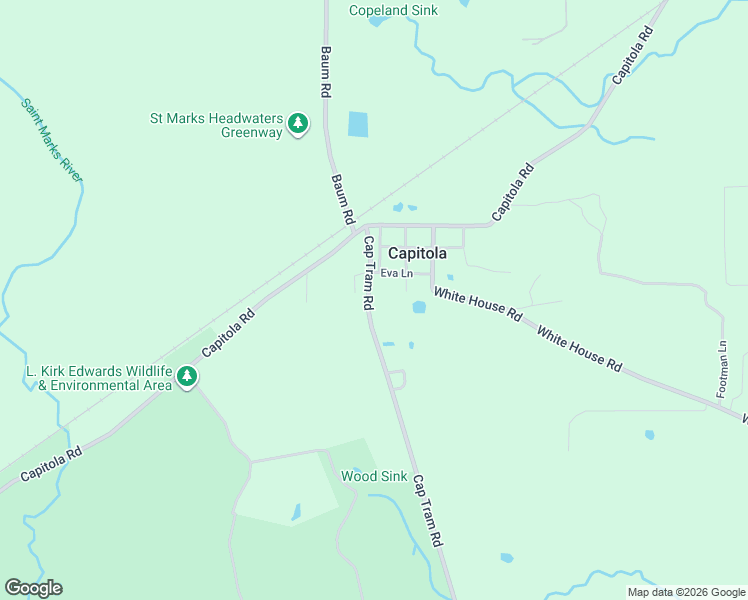 map of restaurants, bars, coffee shops, grocery stores, and more near 955 Cap Tram Road in Tallahassee