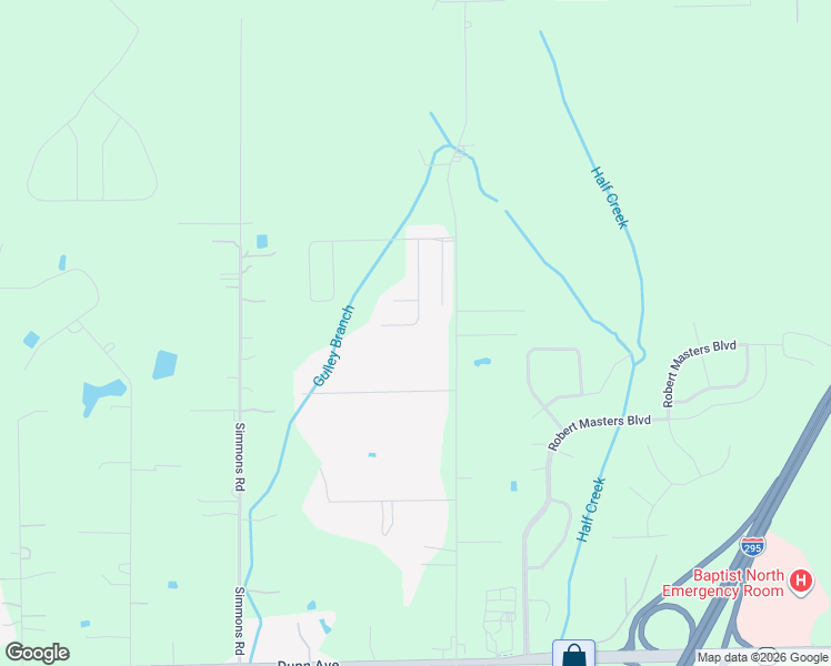 map of restaurants, bars, coffee shops, grocery stores, and more near 11756 V C Johnson Road in Jacksonville