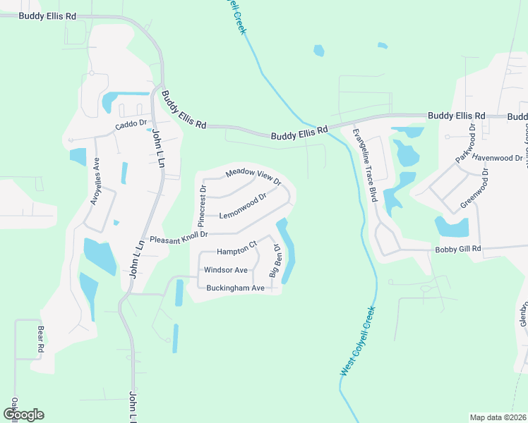 map of restaurants, bars, coffee shops, grocery stores, and more near 11436 Pleasant Knoll Drive in Denham Springs