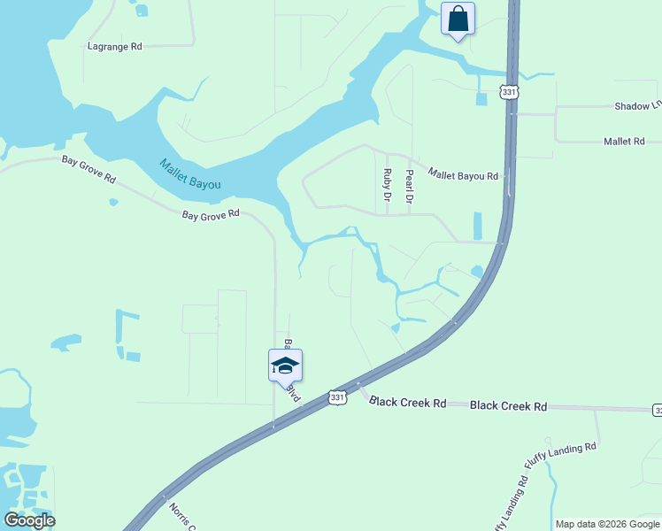 map of restaurants, bars, coffee shops, grocery stores, and more near 383 Laird Drive in Freeport