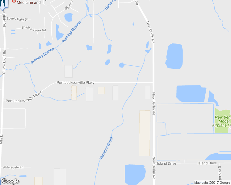 map of restaurants, bars, coffee shops, grocery stores, and more near 3700 Port Jacksonville Parkway in Jacksonville