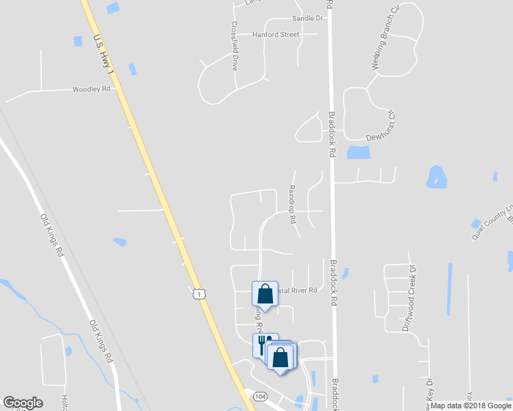 map of restaurants, bars, coffee shops, grocery stores, and more near 11816 Gulf Shores Court in Jacksonville