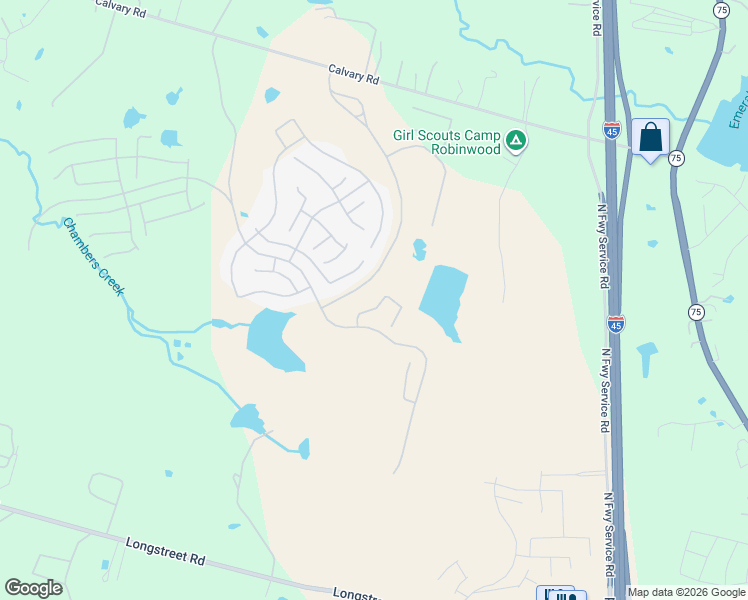 map of restaurants, bars, coffee shops, grocery stores, and more near in Willis