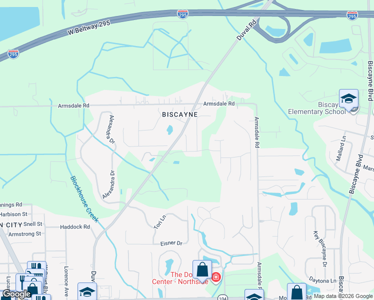 map of restaurants, bars, coffee shops, grocery stores, and more near 12055 Sea Grove Place in Jacksonville