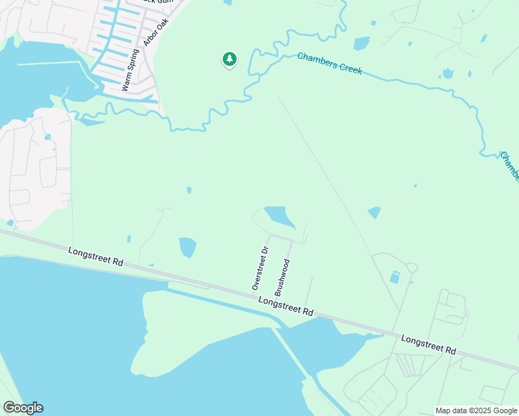 map of restaurants, bars, coffee shops, grocery stores, and more near 11999 Woodcrest Drive in Willis