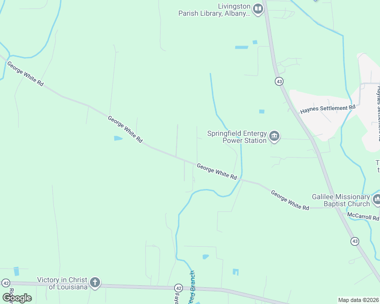 map of restaurants, bars, coffee shops, grocery stores, and more near 30235 George White Road in Holden