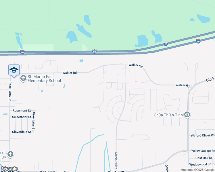 map of restaurants, bars, coffee shops, grocery stores, and more near 2017 Toulouse Street in Ocean Springs