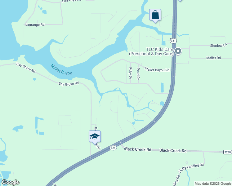 map of restaurants, bars, coffee shops, grocery stores, and more near 383 Laird Drive in Freeport
