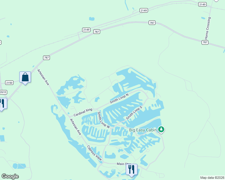 map of restaurants, bars, coffee shops, grocery stores, and more near 47 Deer Ridge in Cleveland