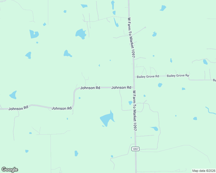 map of restaurants, bars, coffee shops, grocery stores, and more near 24764-24900 Johnson Road in Montgomery