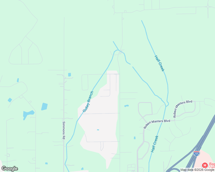 map of restaurants, bars, coffee shops, grocery stores, and more near 5600 Lily Hill Court in Jacksonville