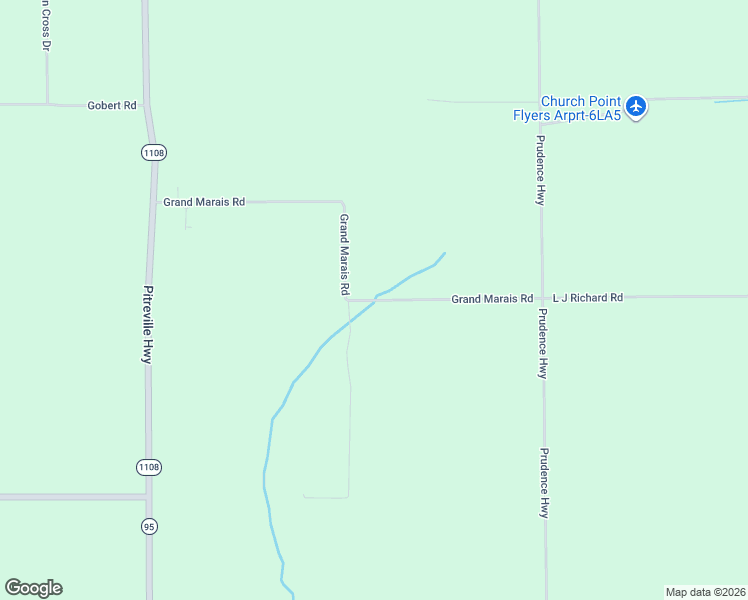 map of restaurants, bars, coffee shops, grocery stores, and more near 489 Grand Marais Road in Church Point