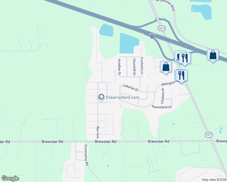map of restaurants, bars, coffee shops, grocery stores, and more near 142 Scott Street in Madisonville