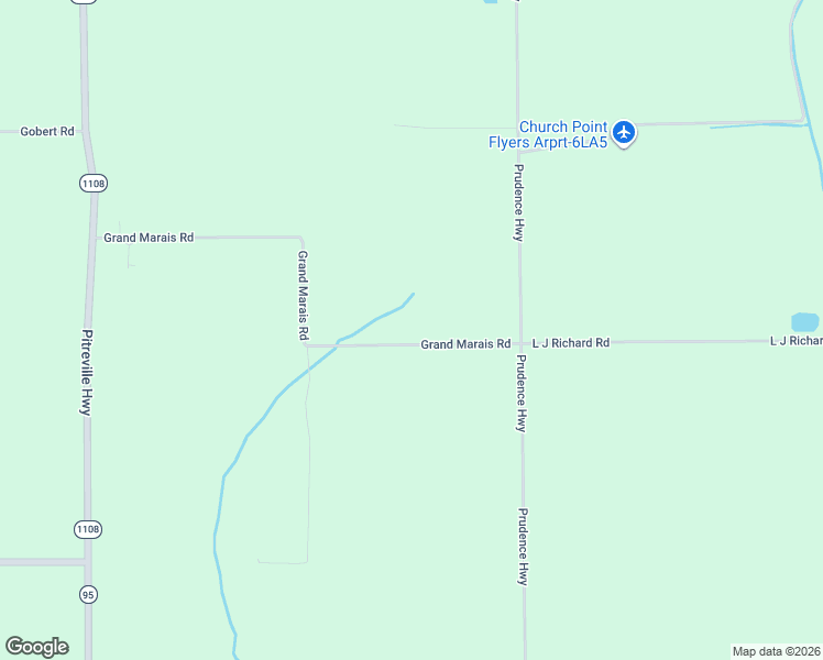 map of restaurants, bars, coffee shops, grocery stores, and more near 489-569 Grand Marais Road in Church Point