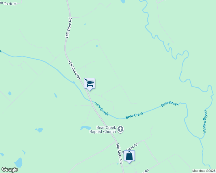 map of restaurants, bars, coffee shops, grocery stores, and more near 101 A J Murry Road in Cleveland