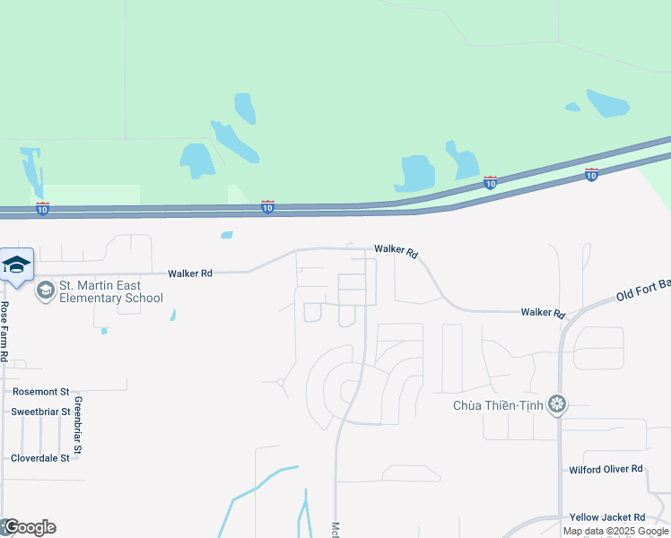 map of restaurants, bars, coffee shops, grocery stores, and more near 12304 Jowers Road in Ocean Springs