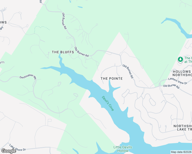 map of restaurants, bars, coffee shops, grocery stores, and more near 18506 Monet Pointe Drive in Jonestown