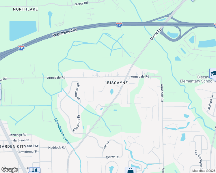 map of restaurants, bars, coffee shops, grocery stores, and more near 2384 Sea Palm Avenue in Jacksonville
