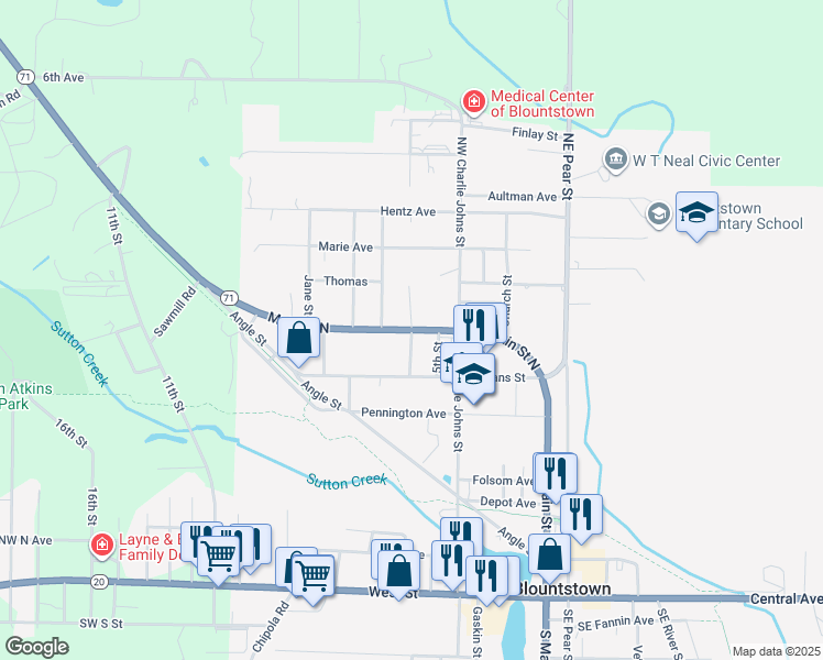 Main Street North, Blountstown FL Walk Score