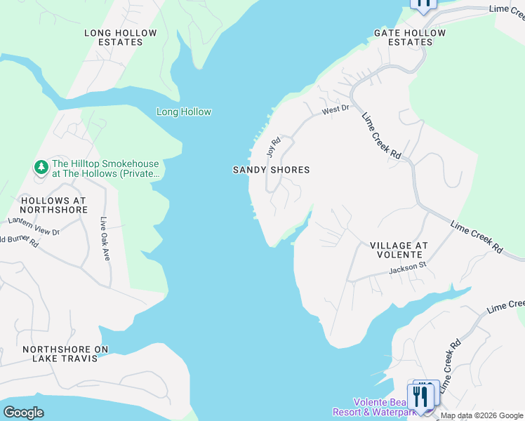 map of restaurants, bars, coffee shops, grocery stores, and more near 8001 Sharon Road in Leander