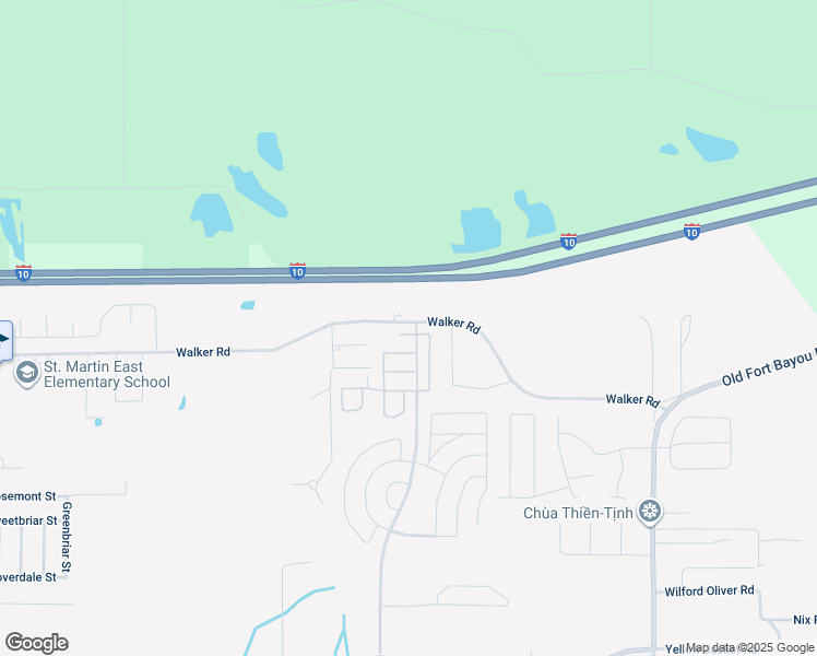 map of restaurants, bars, coffee shops, grocery stores, and more near 2413 Felicity Street in Ocean Springs