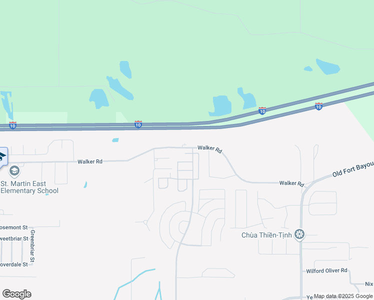 map of restaurants, bars, coffee shops, grocery stores, and more near 2409 Felicity Street in Ocean Springs