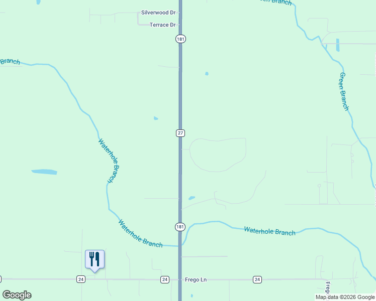map of restaurants, bars, coffee shops, grocery stores, and more near 15488-15890 Highway 181 in Fairhope