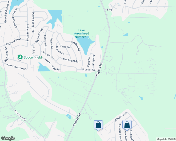 map of restaurants, bars, coffee shops, grocery stores, and more near 14808 Fannin Road in Willis
