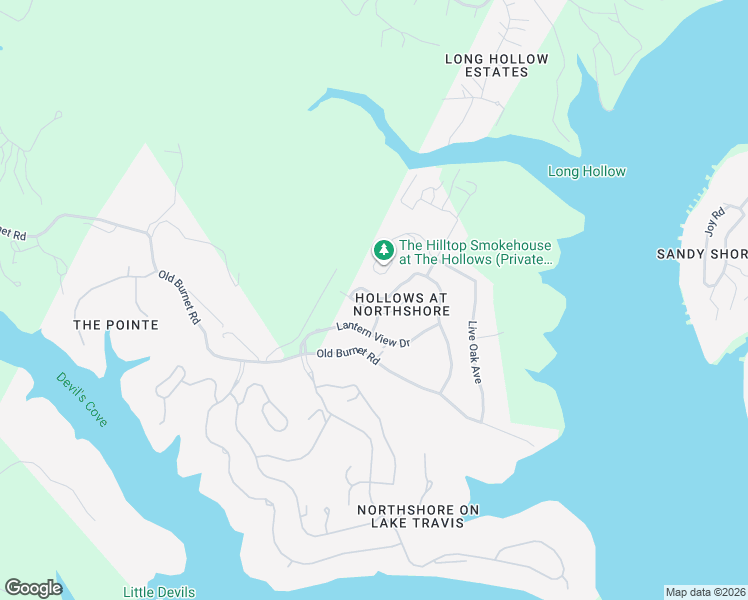 map of restaurants, bars, coffee shops, grocery stores, and more near 17800 Maritime Point in Jonestown