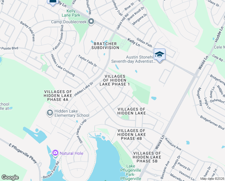 map of restaurants, bars, coffee shops, grocery stores, and more near 18604 White Water Cove in Pflugerville